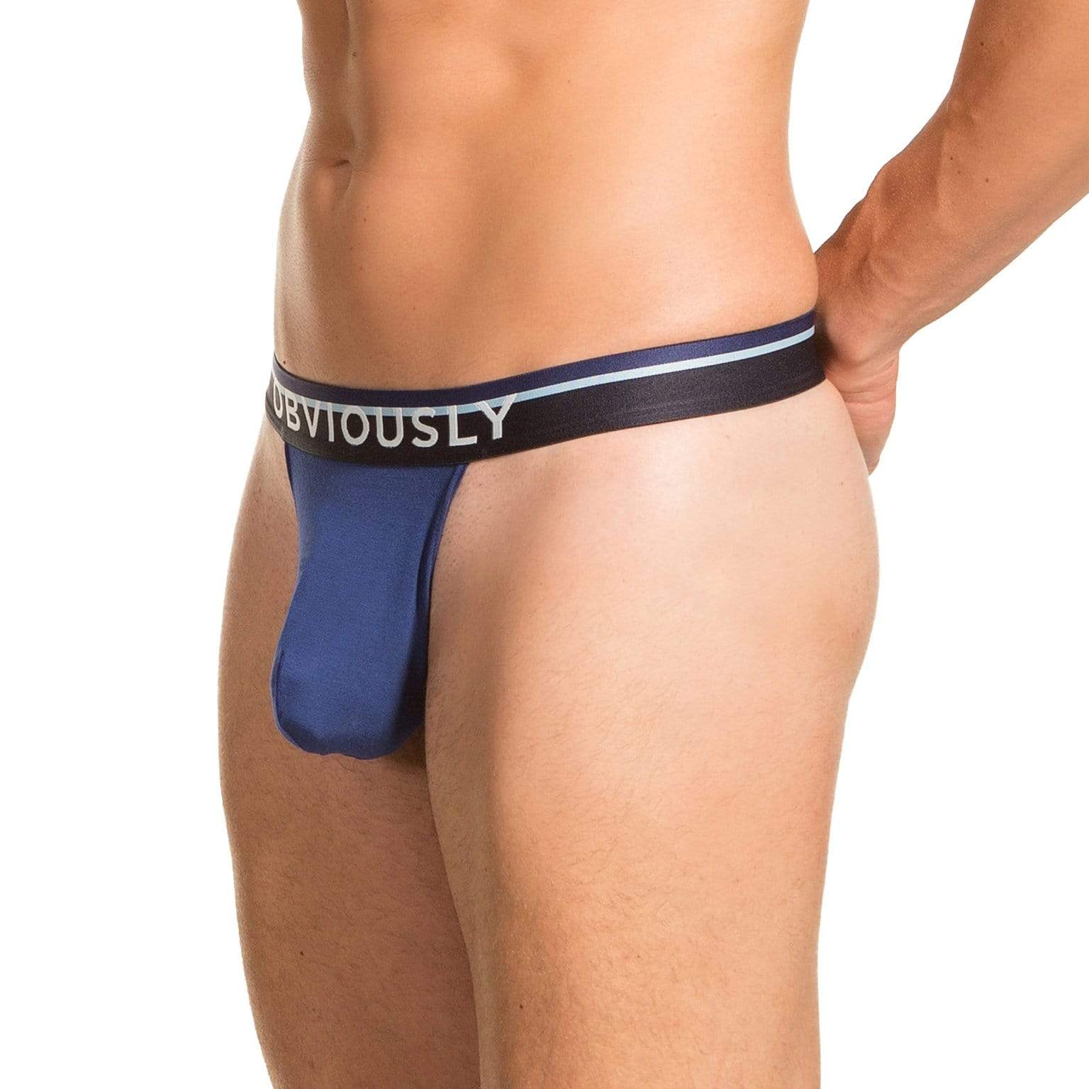 PrimeMan - Thong Obviously Apparel Navy Small