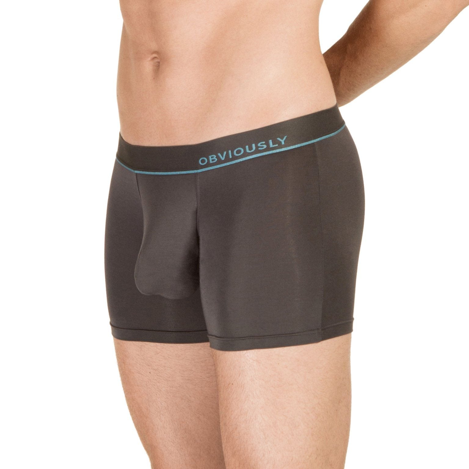 PrimeMan - Boxer Brief 3 inch Leg Obviously Apparel Titanium Small