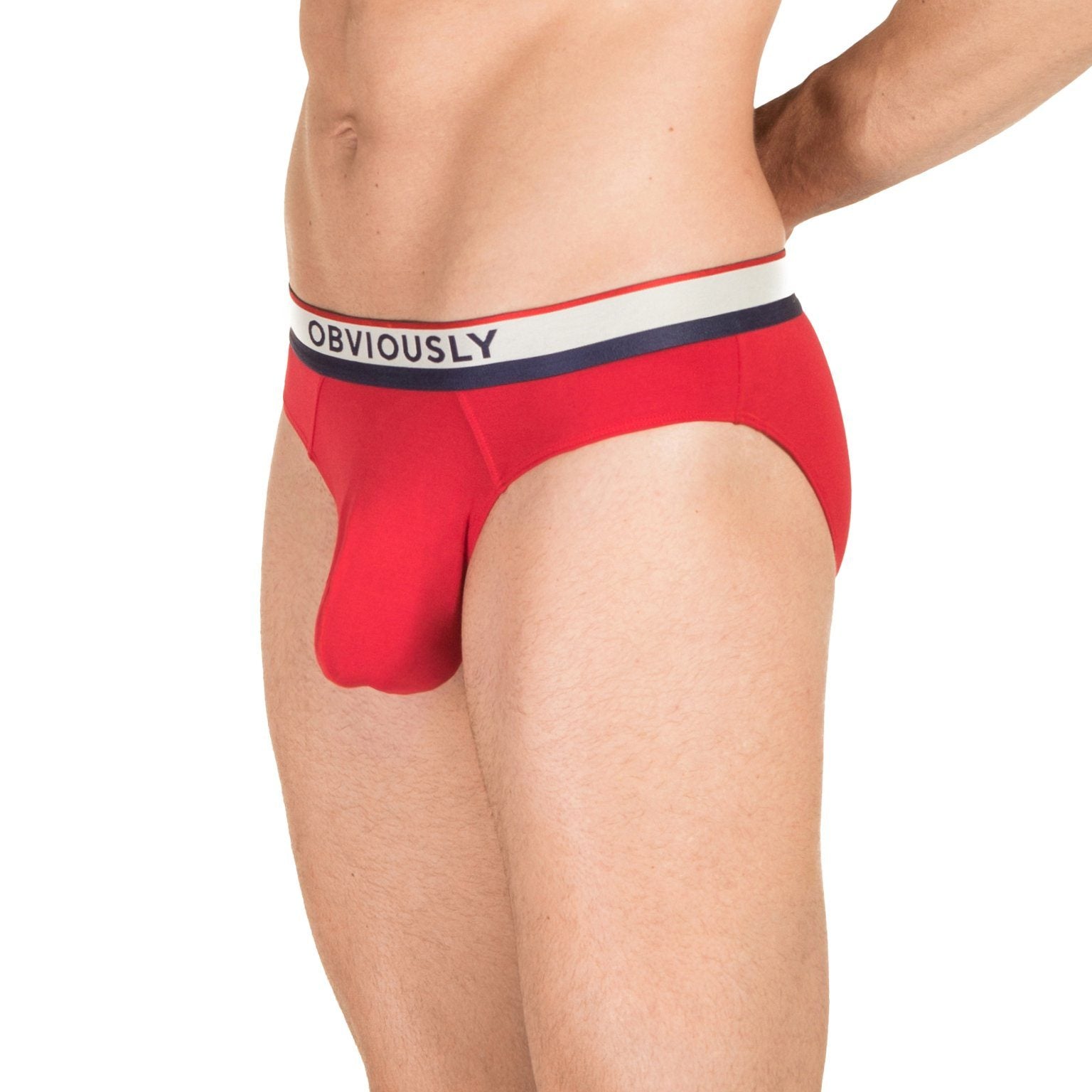 PrimeMan - Brief Obviously Apparel Red Small