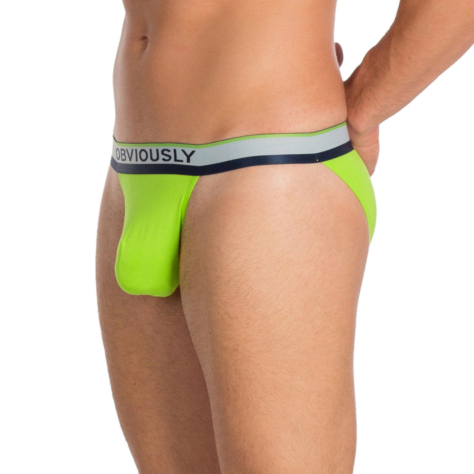 PrimeMan - Bikini Brief Obviously Apparel Lime Small 