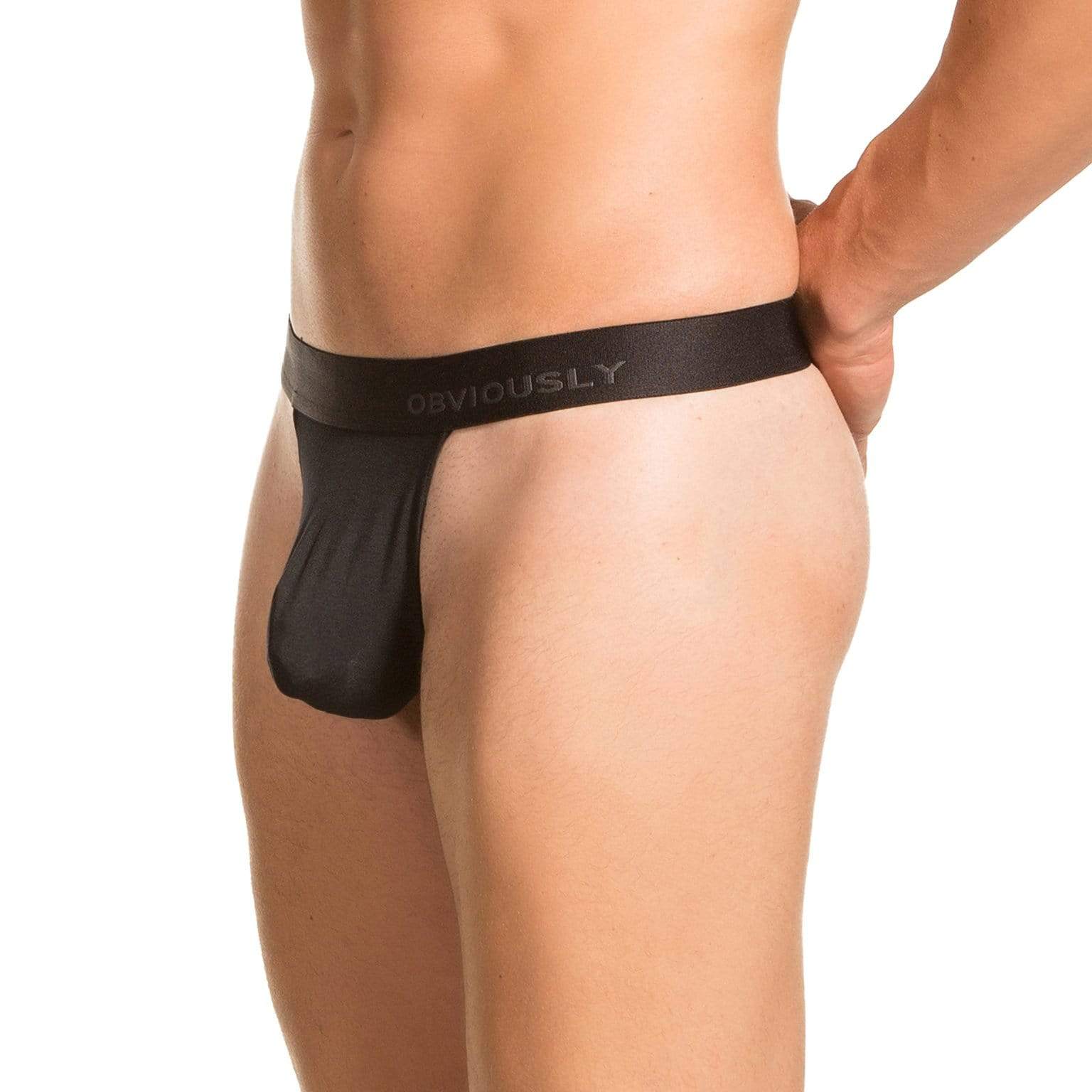 PrimeMan - Thong Obviously Apparel Black Small