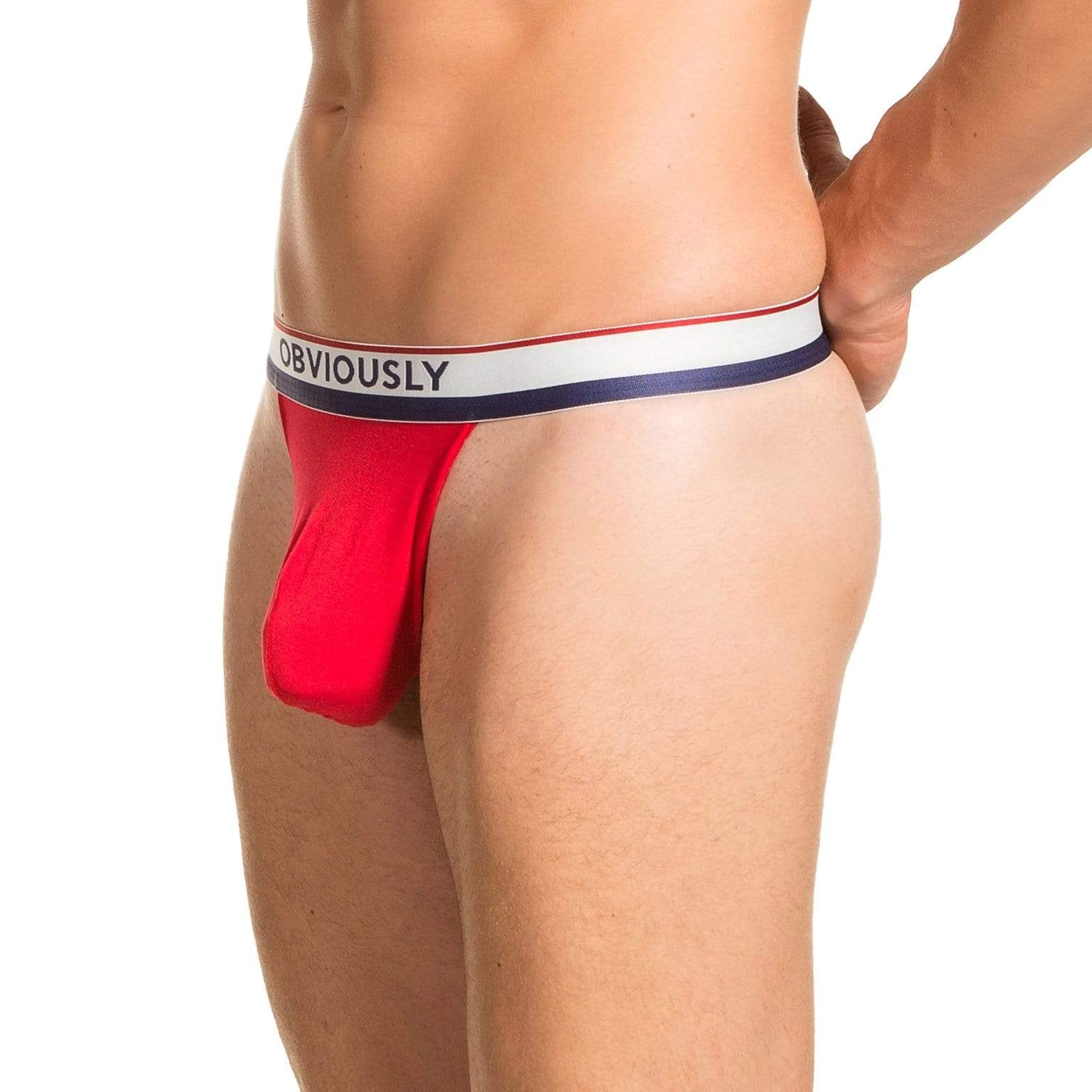 PrimeMan - Thong Obviously Apparel Red Small 