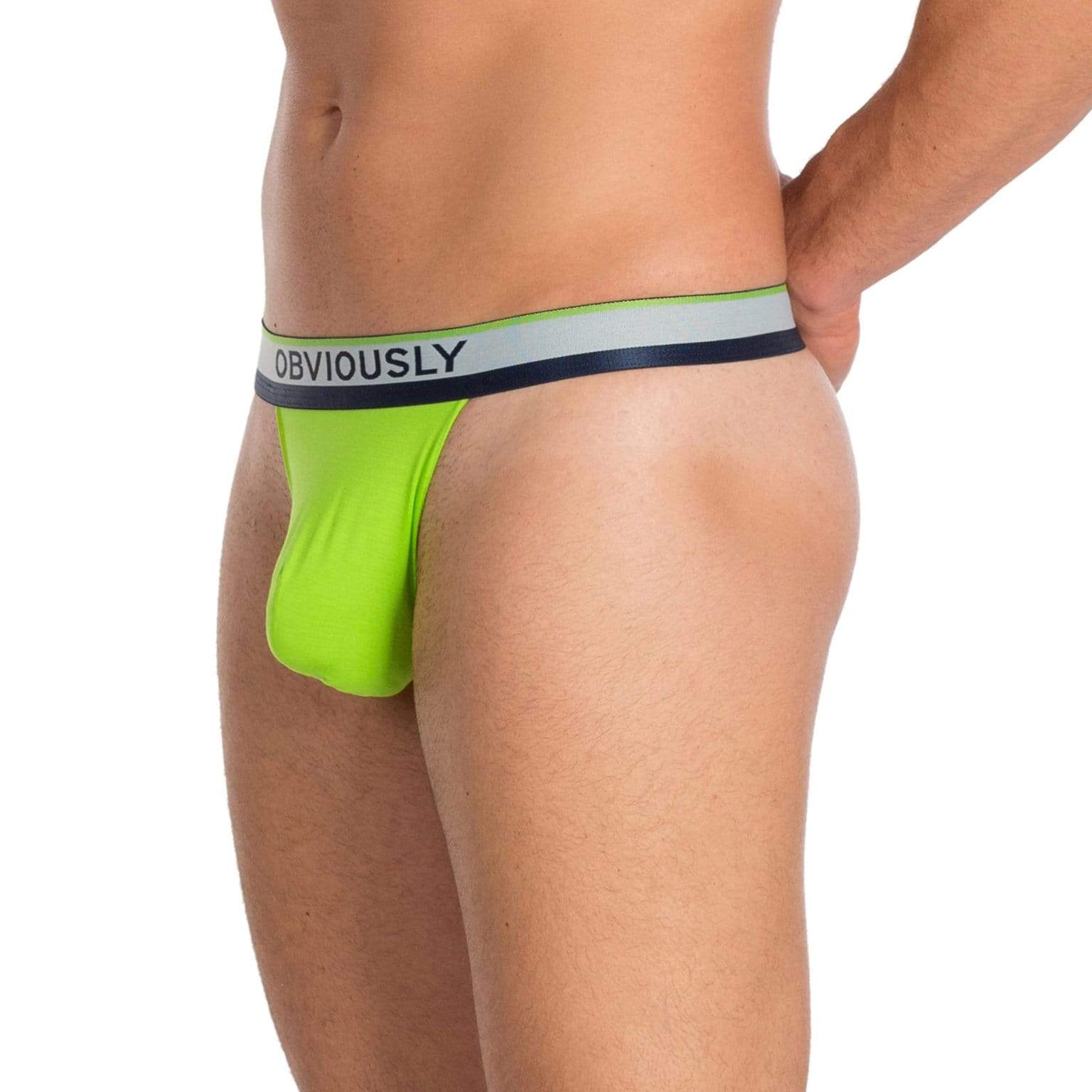 PrimeMan - Thong Obviously Apparel Lime Small
