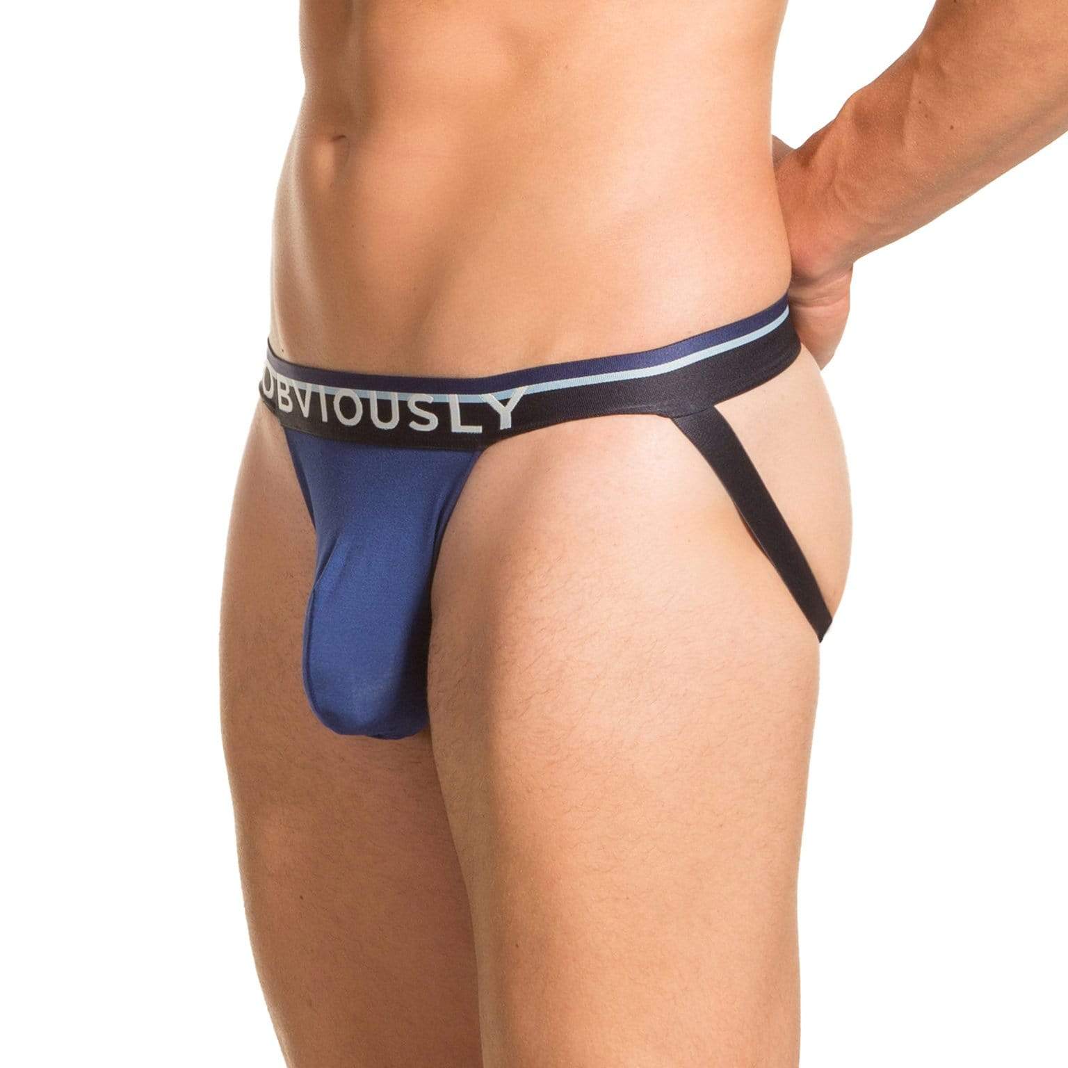 PrimeMan - Jockstrap Obviously Apparel Navy Small