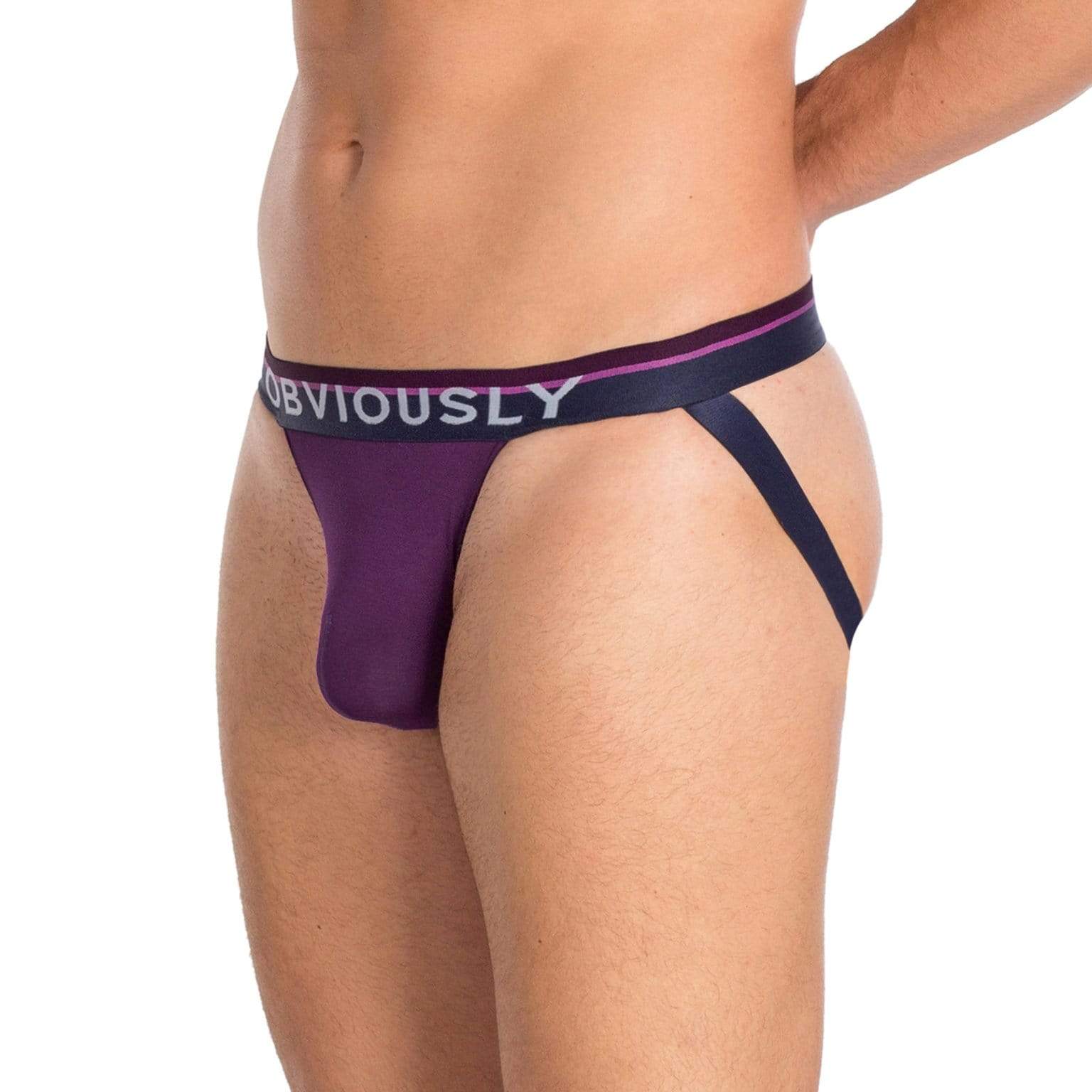 PrimeMan - Jockstrap Obviously Apparel Purple Small