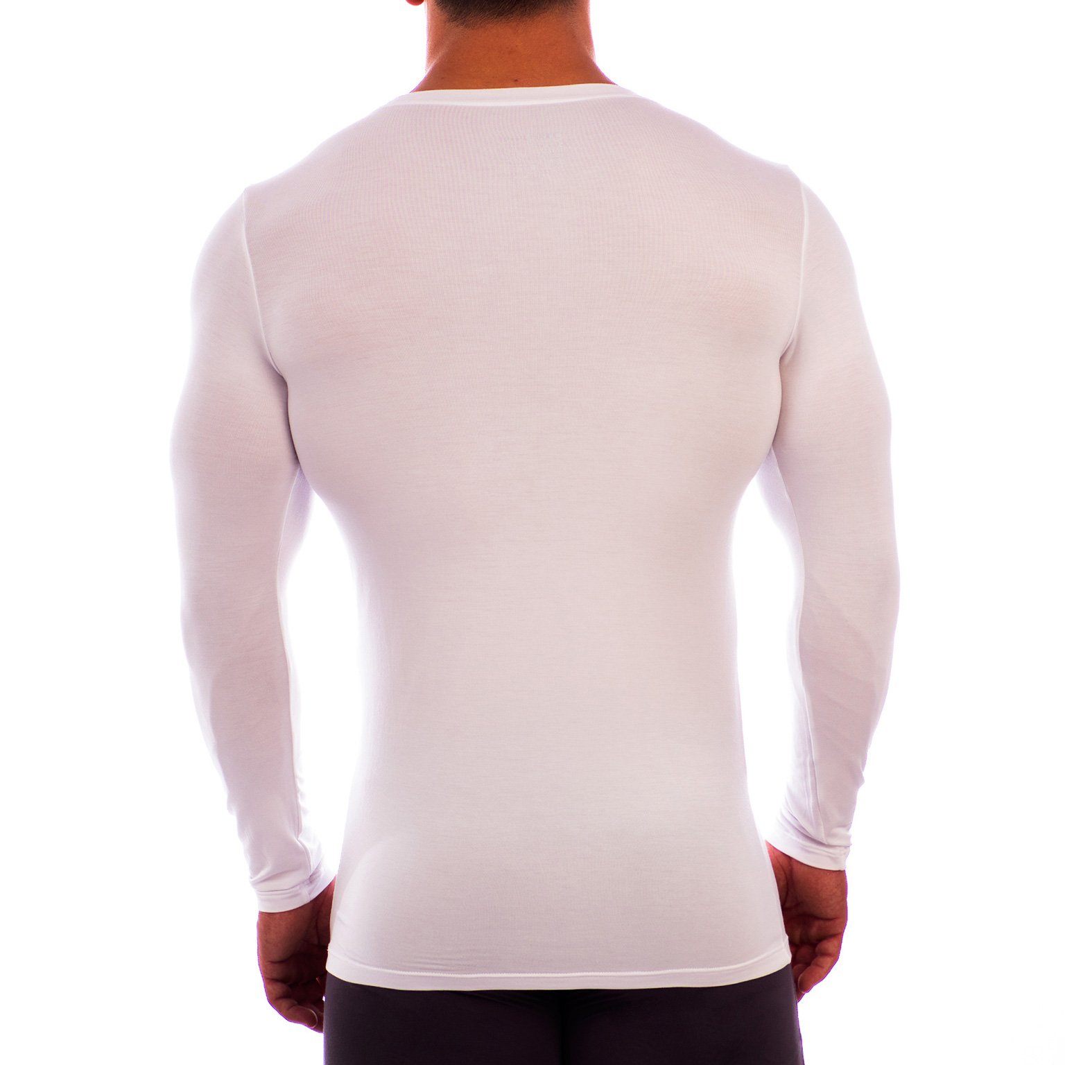 Crew Neck Long Sleeve Undershirt Obviously Apparel