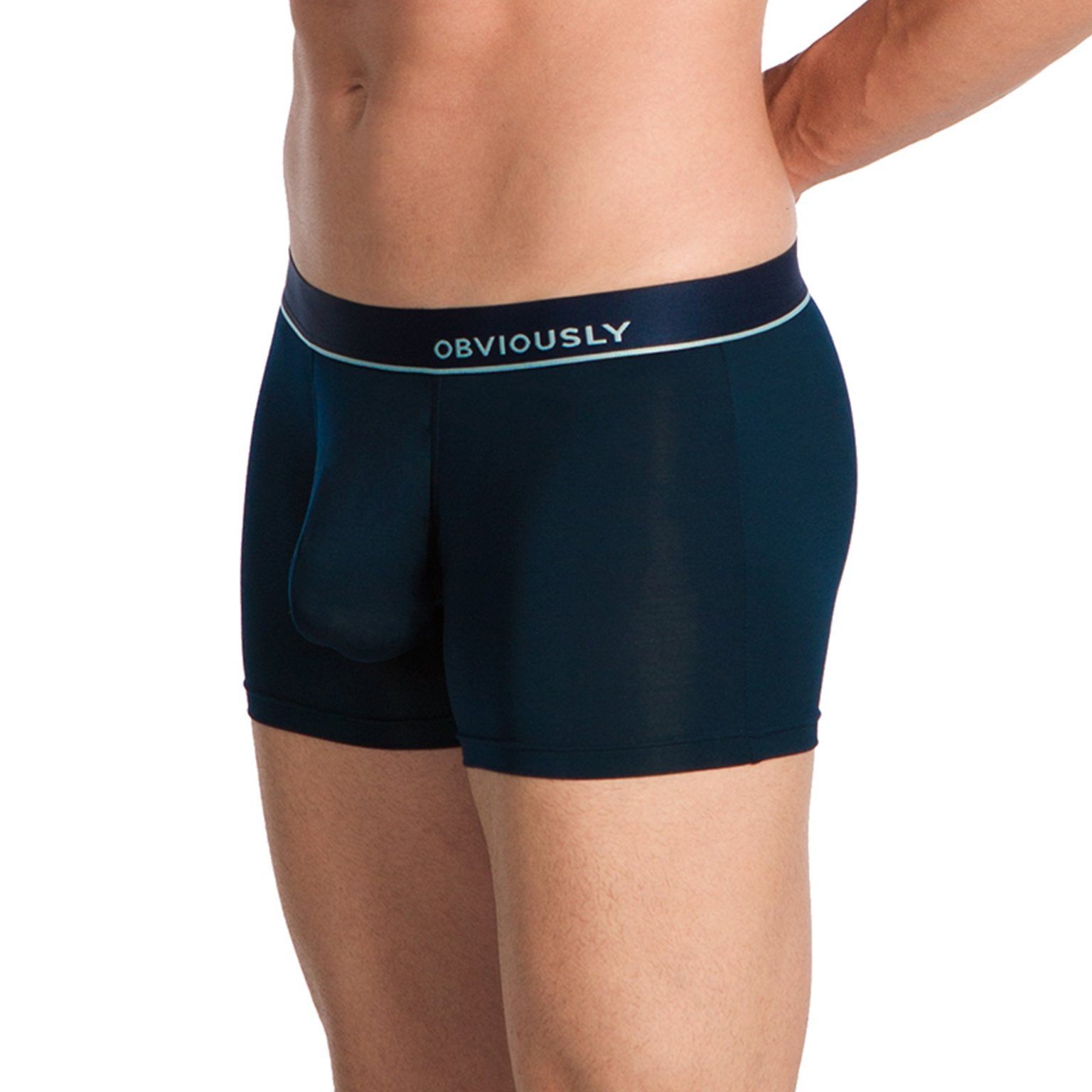 PrimeMan - Boxer Brief 3 inch Leg Obviously Apparel Midnight Small 