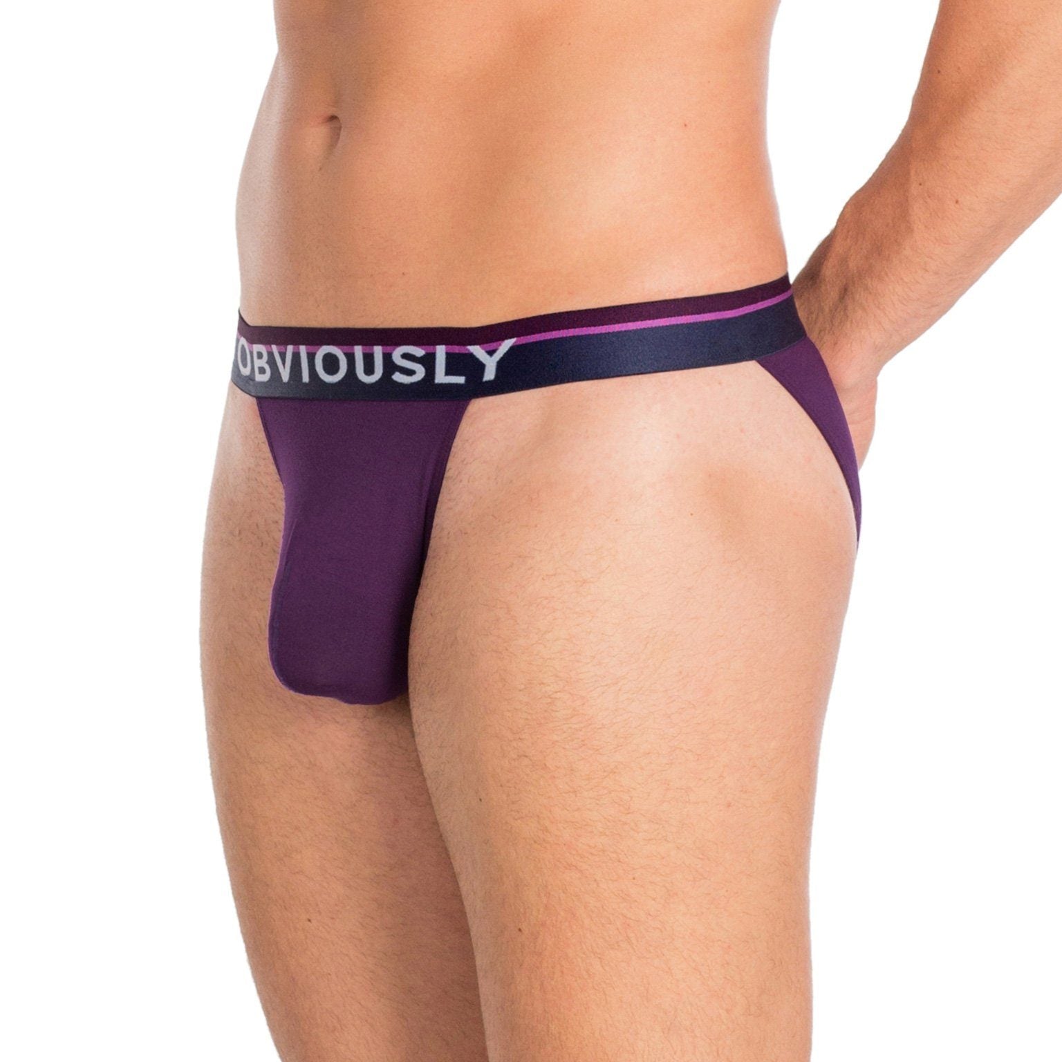 PrimeMan - Bikini Brief Obviously Apparel Purple Small 