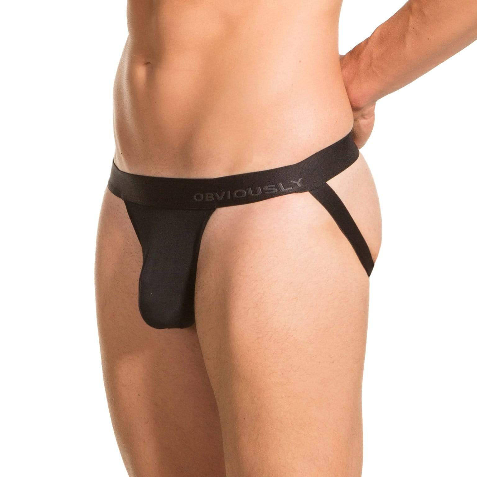 PrimeMan - Jockstrap Obviously Apparel Black Small 