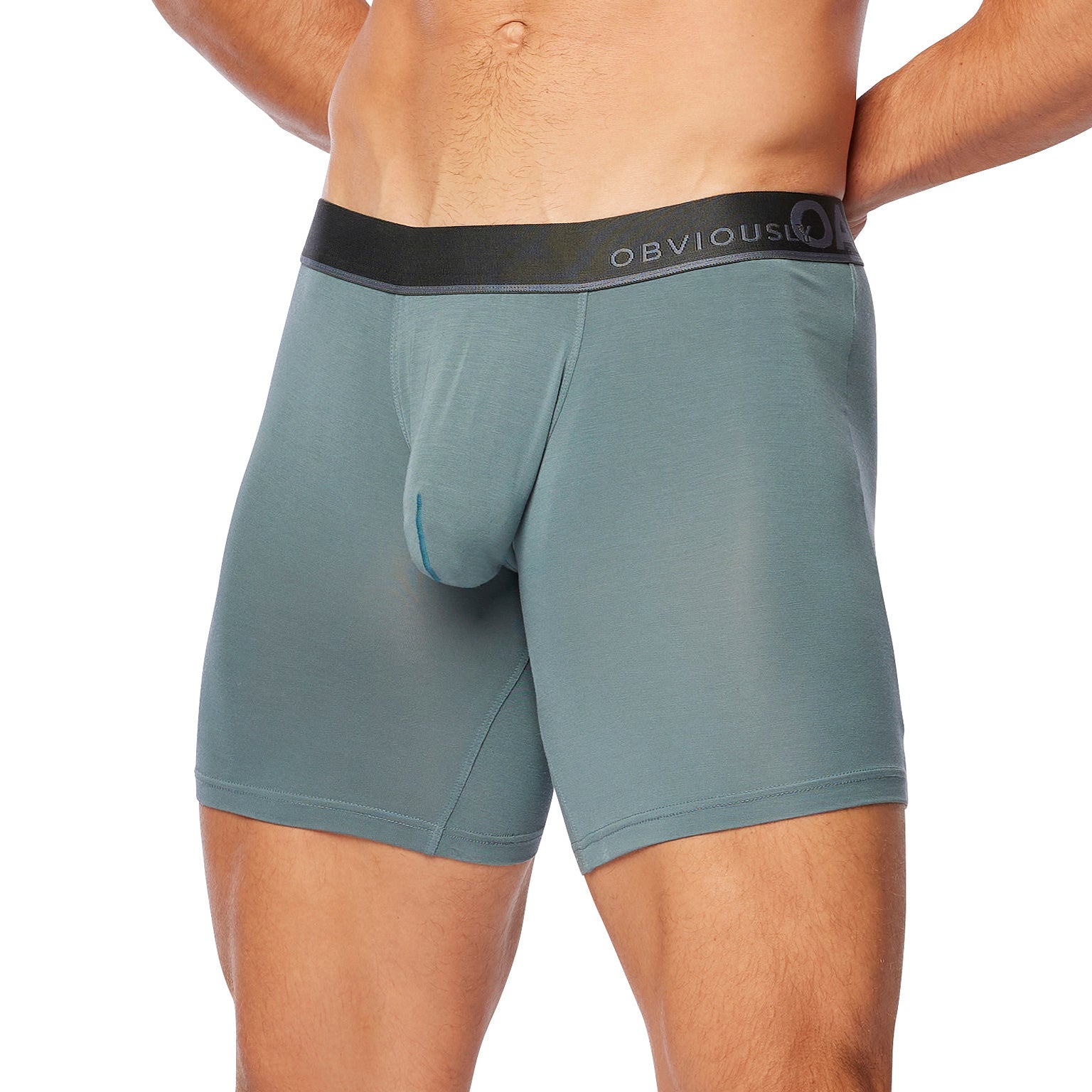 Obviously Mens EveryMan AnatoMAX Boxer Breif 6inch Leg - White - Small :  : Clothing, Shoes & Accessories