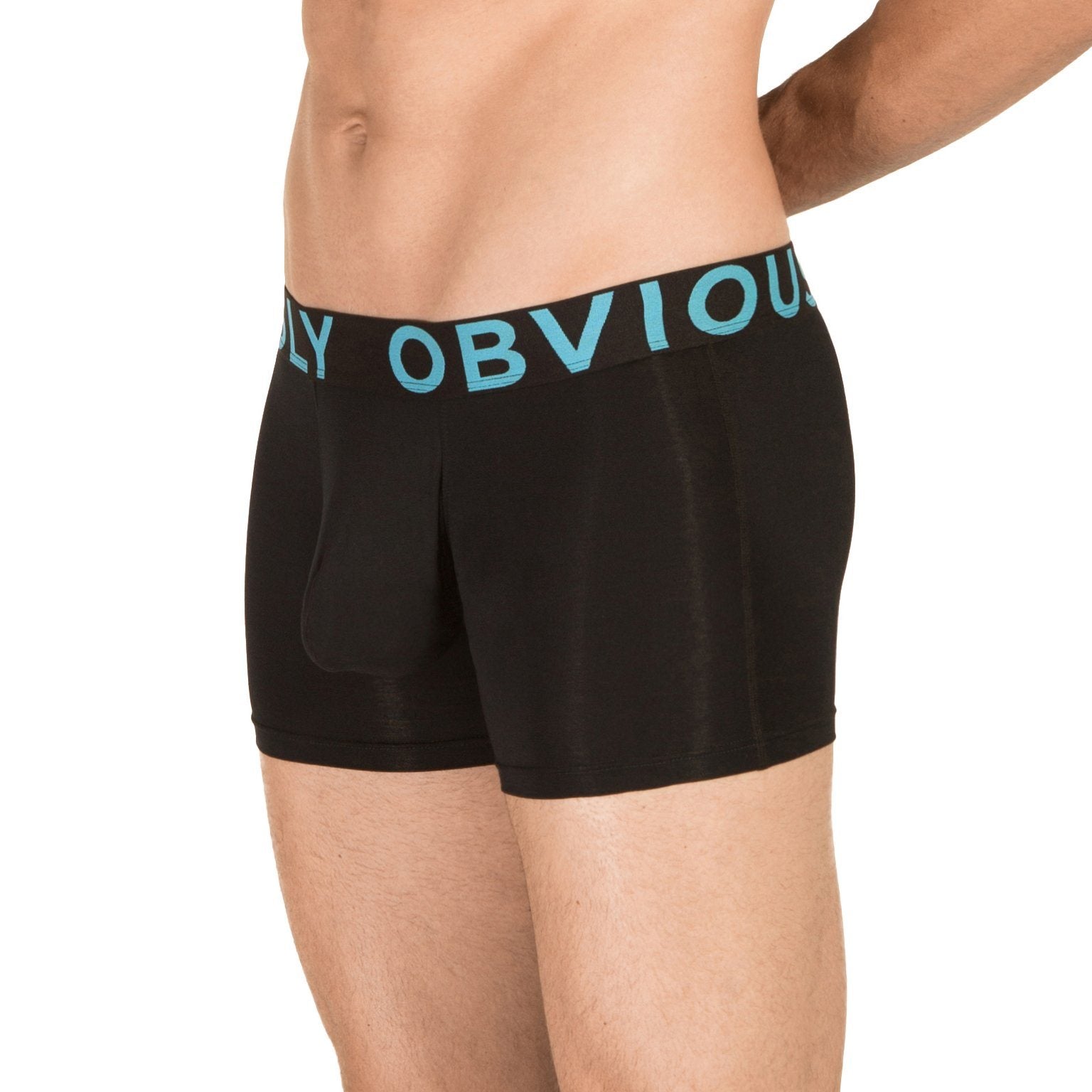 EveryMan - Boxer Brief 3 inch Leg Obviously Apparel Black Small 