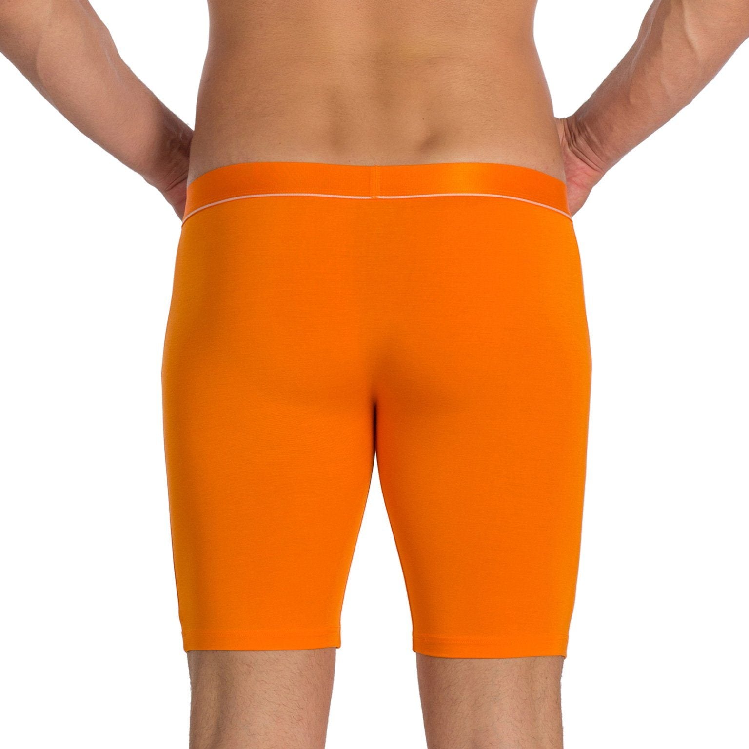 Obviously, Underwear & Socks, Obviously Primeman Anatomax 9 Inch Boxer  Brief Orange A1a