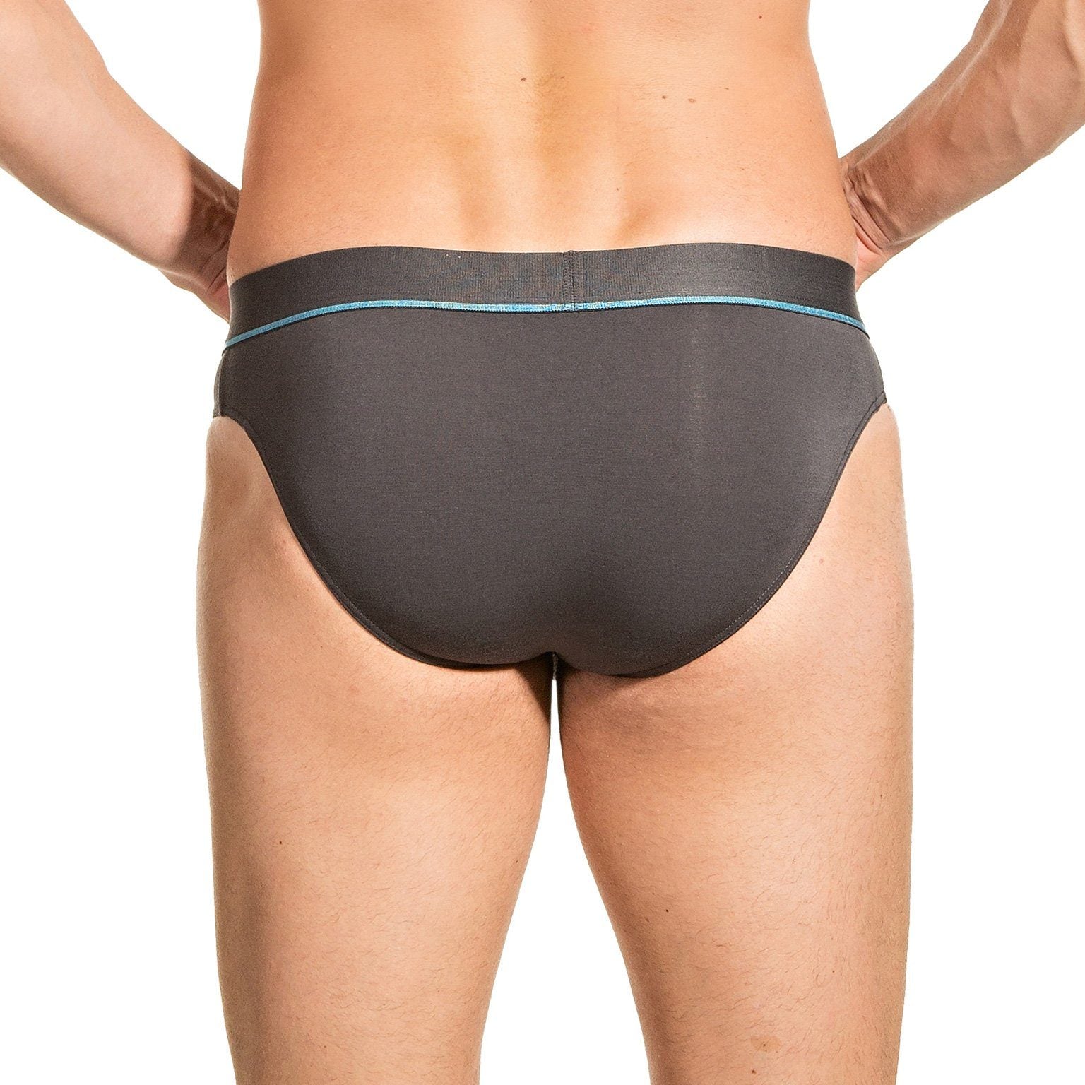 OBVIOUSLY PrimeMan - Hipster Brief, Black, Small 
