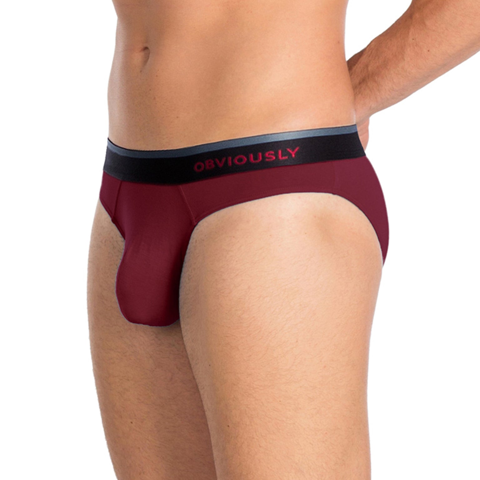Obviously Men's Underwear Hipster Brief EliteMan AnatoMAX (Titanium/S) -  ShopStyle