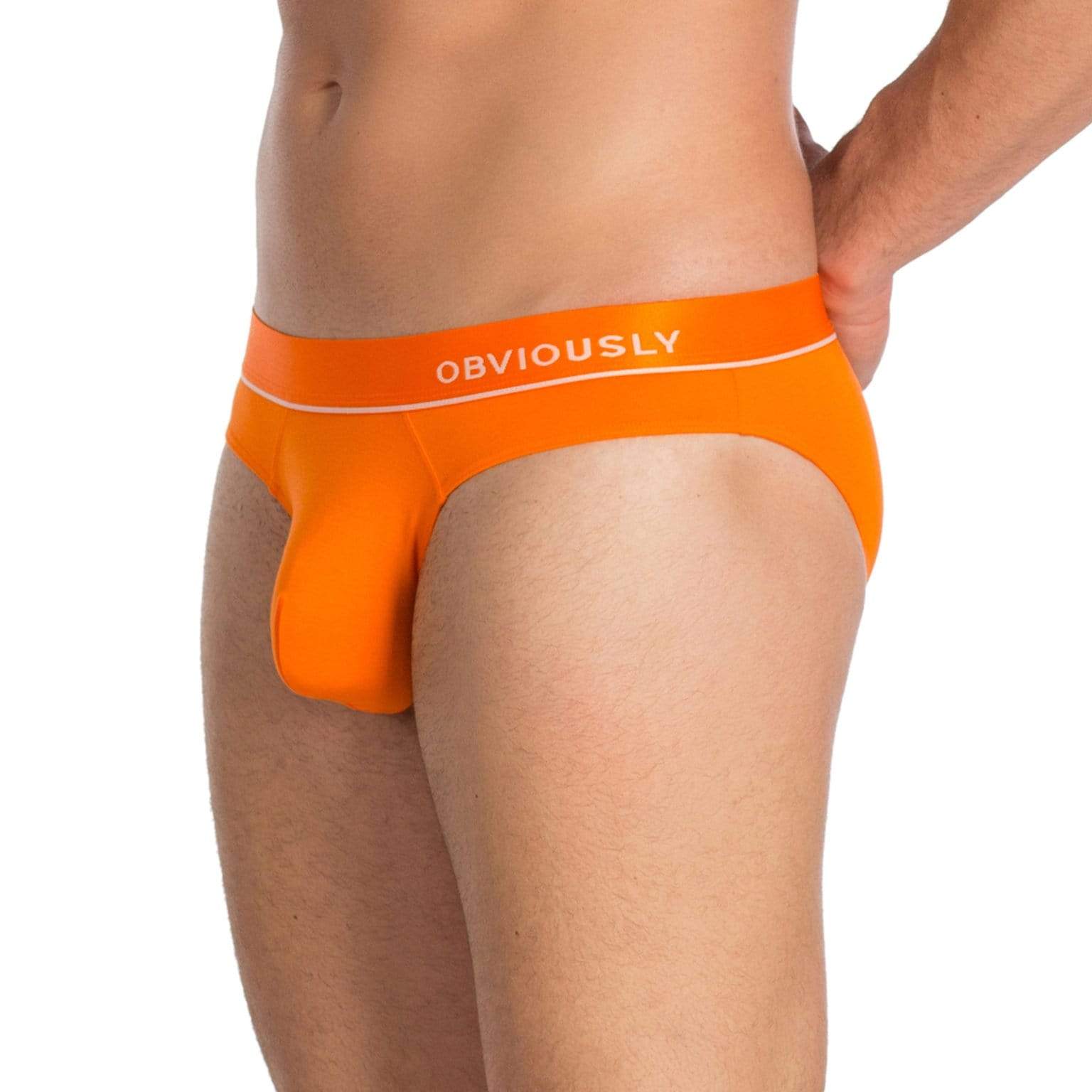 Obviously - PrimeMan Hipster Brief - Red/Orange/Navy/Maui/Maroon