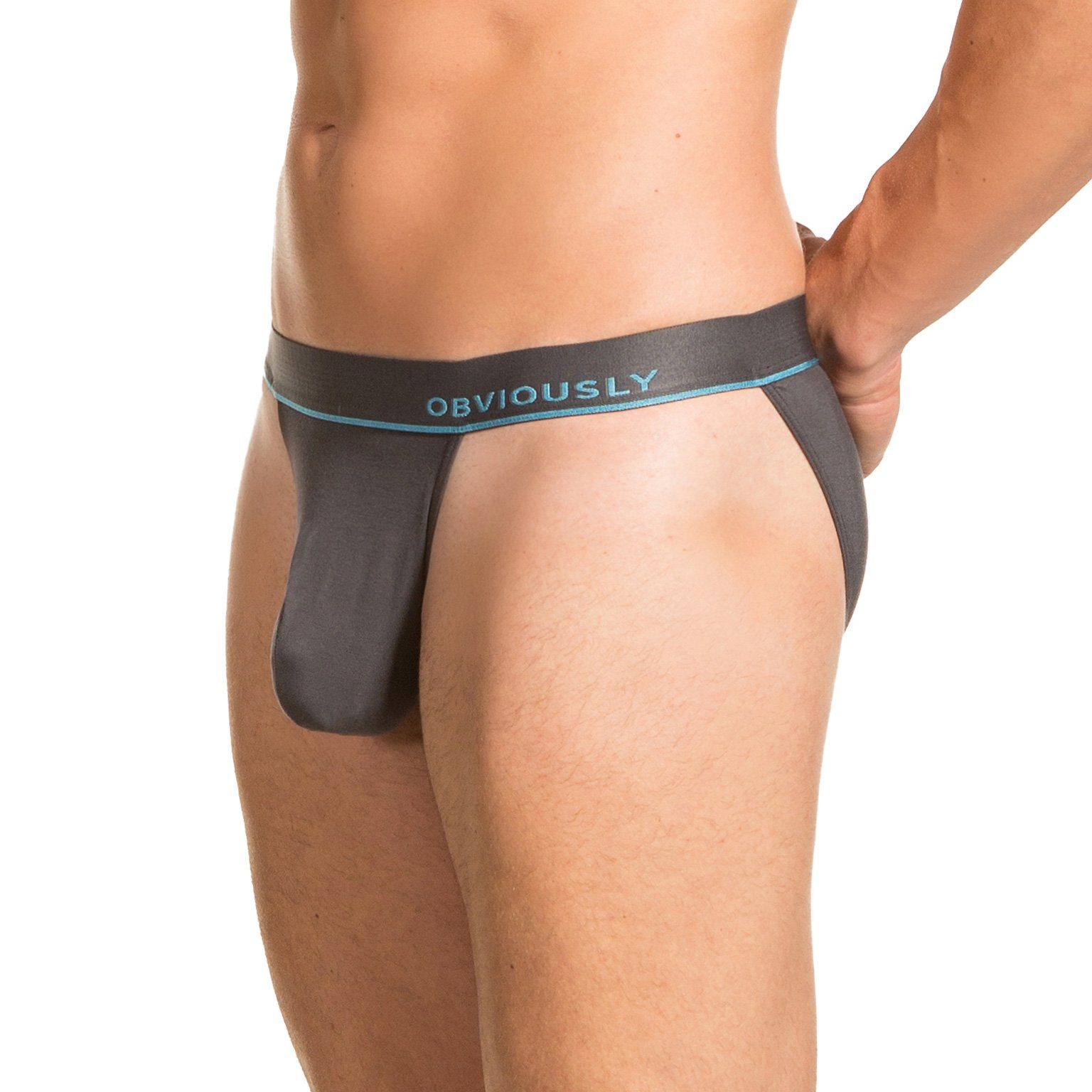 PrimeMan - Bikini Brief Obviously Apparel Titanium Small 