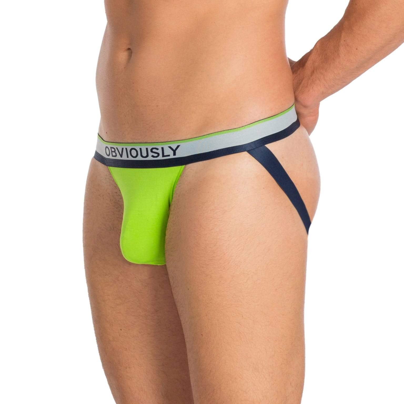 PrimeMan - Jockstrap Obviously Apparel Lime Small 