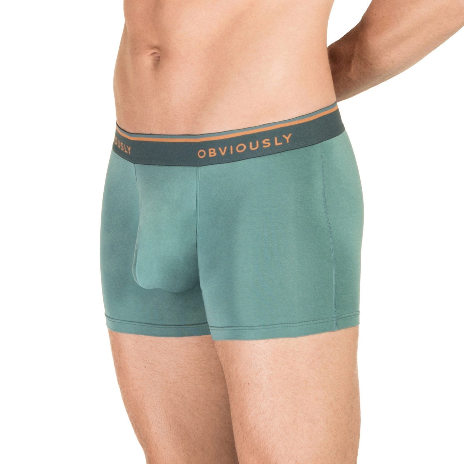 EveryMan - Boxer Brief 3 inch Leg Obviously Apparel Teal Small 