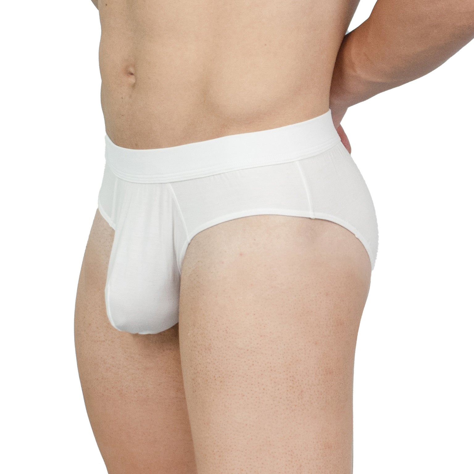 Men's Obviously A05 PrimeMan AnatoMAX Bikini Brief (White M