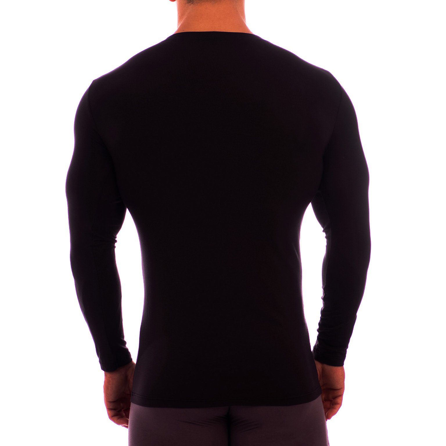 Crew Neck Long Sleeve Undershirt Obviously Apparel 